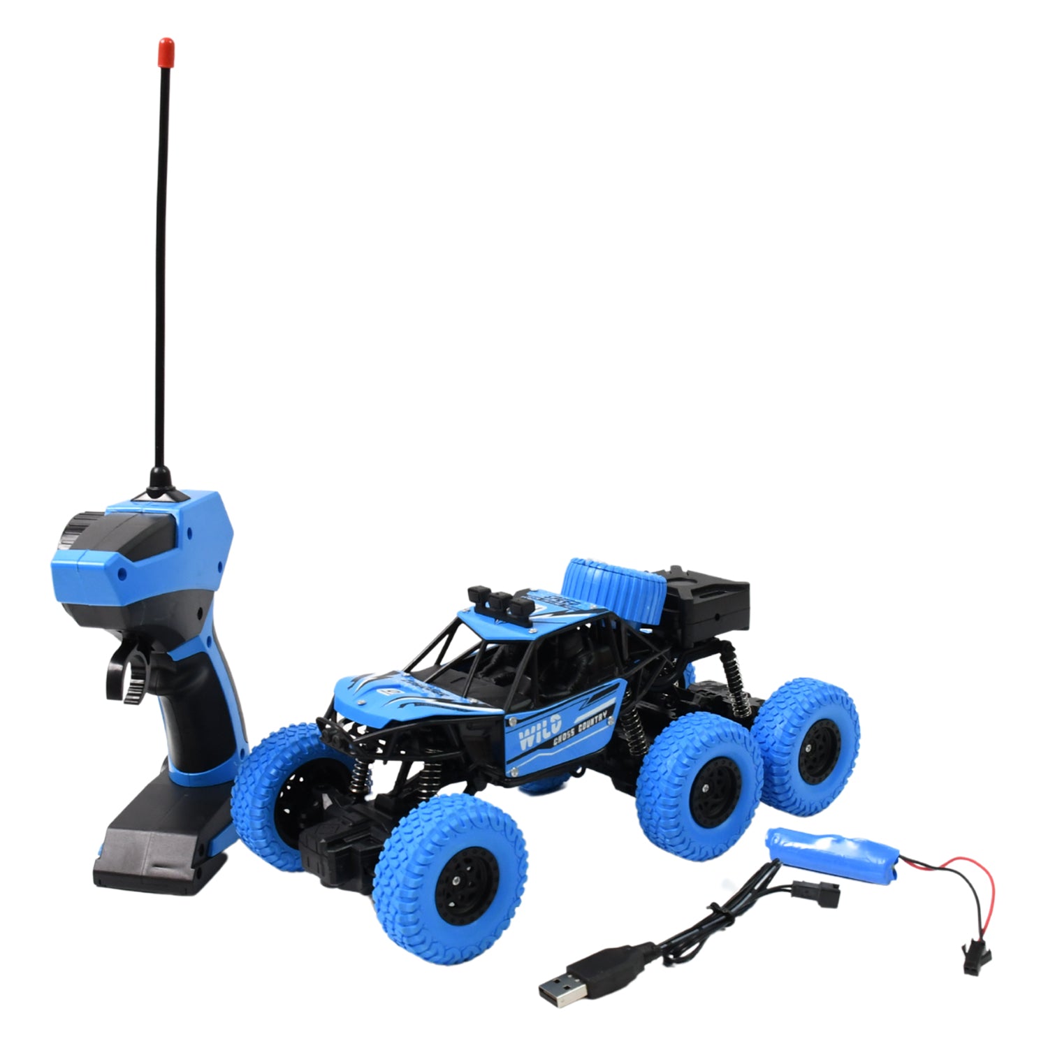 Rock Climber Car 8 Wheels Climbing Car (1 Pc  Remote Battery Not Included)