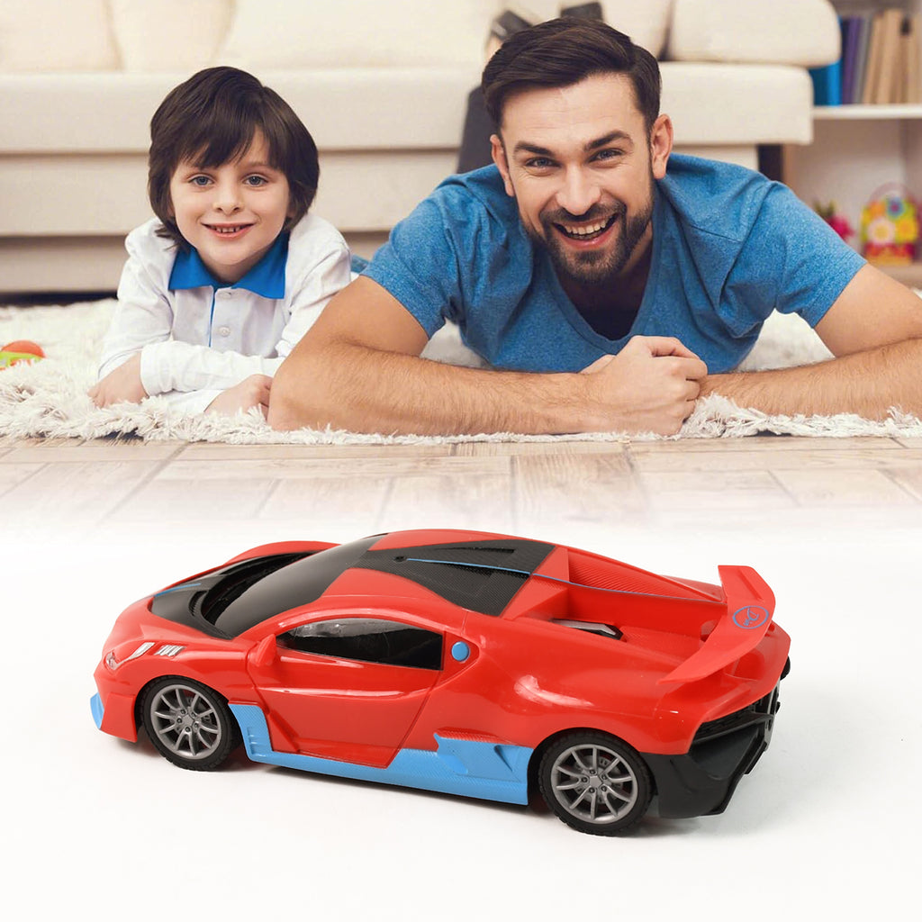 High-speed Rc Sports Car With Spray Exhaust Effect (1 Set)
