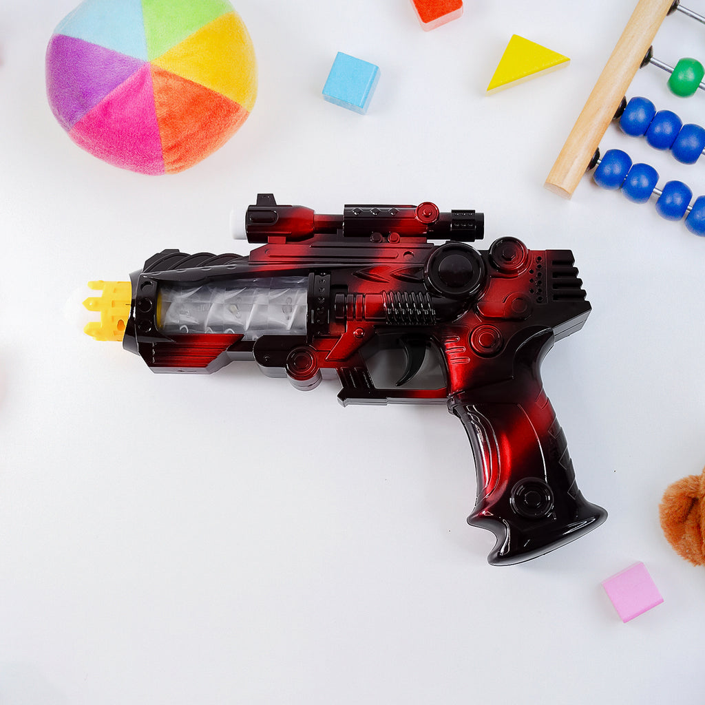 Ttg Led Flashing Sound Laser Toy Gun  Battery Operated Space Gun With Lights  Music
