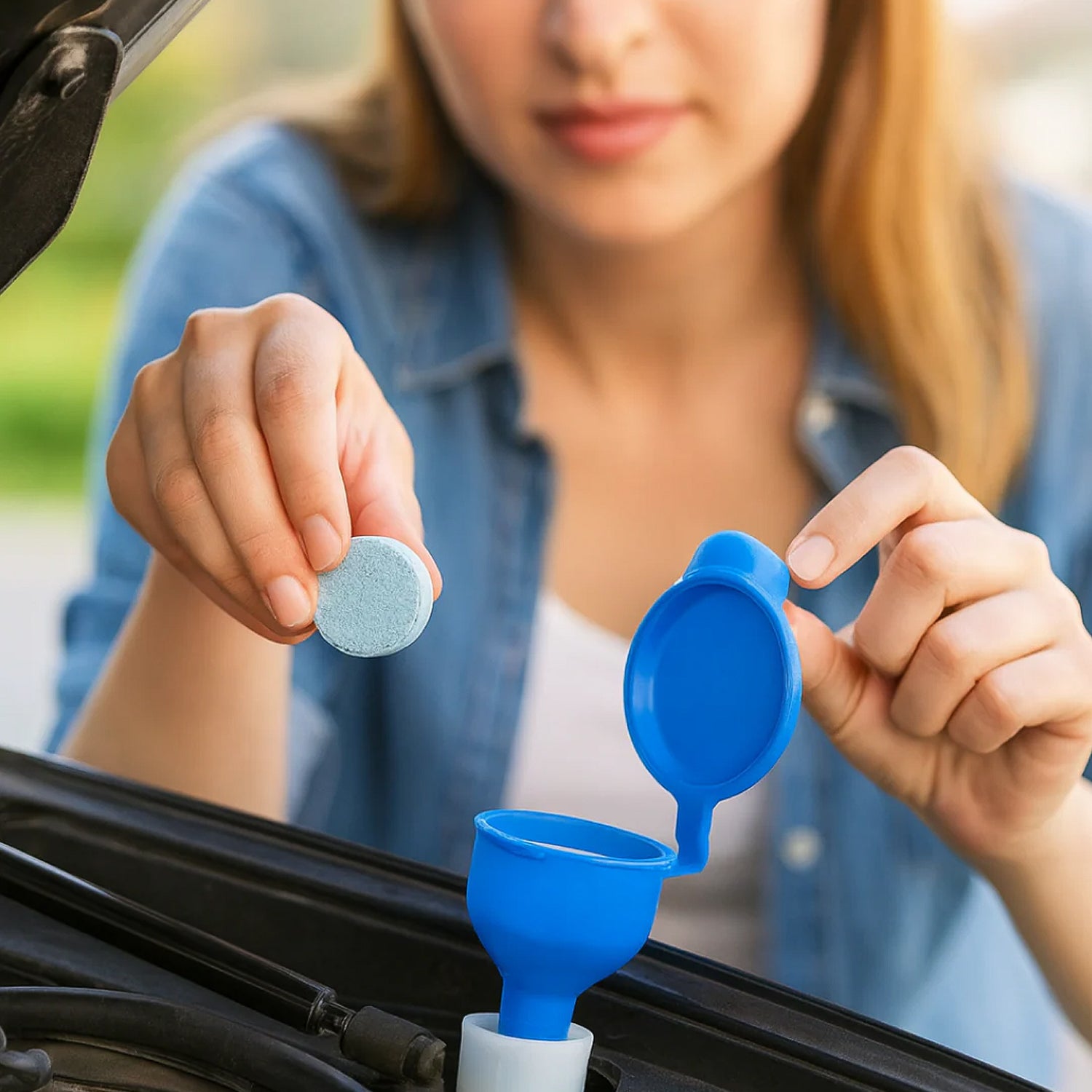 Car Wiper Detergent Effervescent Tablets (Pack Of 10)