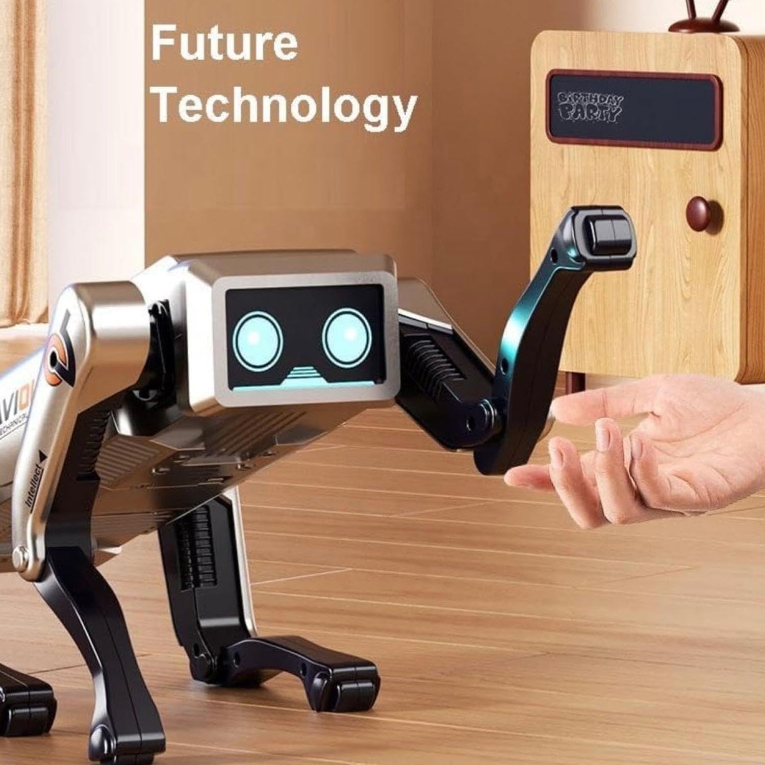 Advanced Intelligent Ai Robot Dog Toy For Kids (1 Set Big)