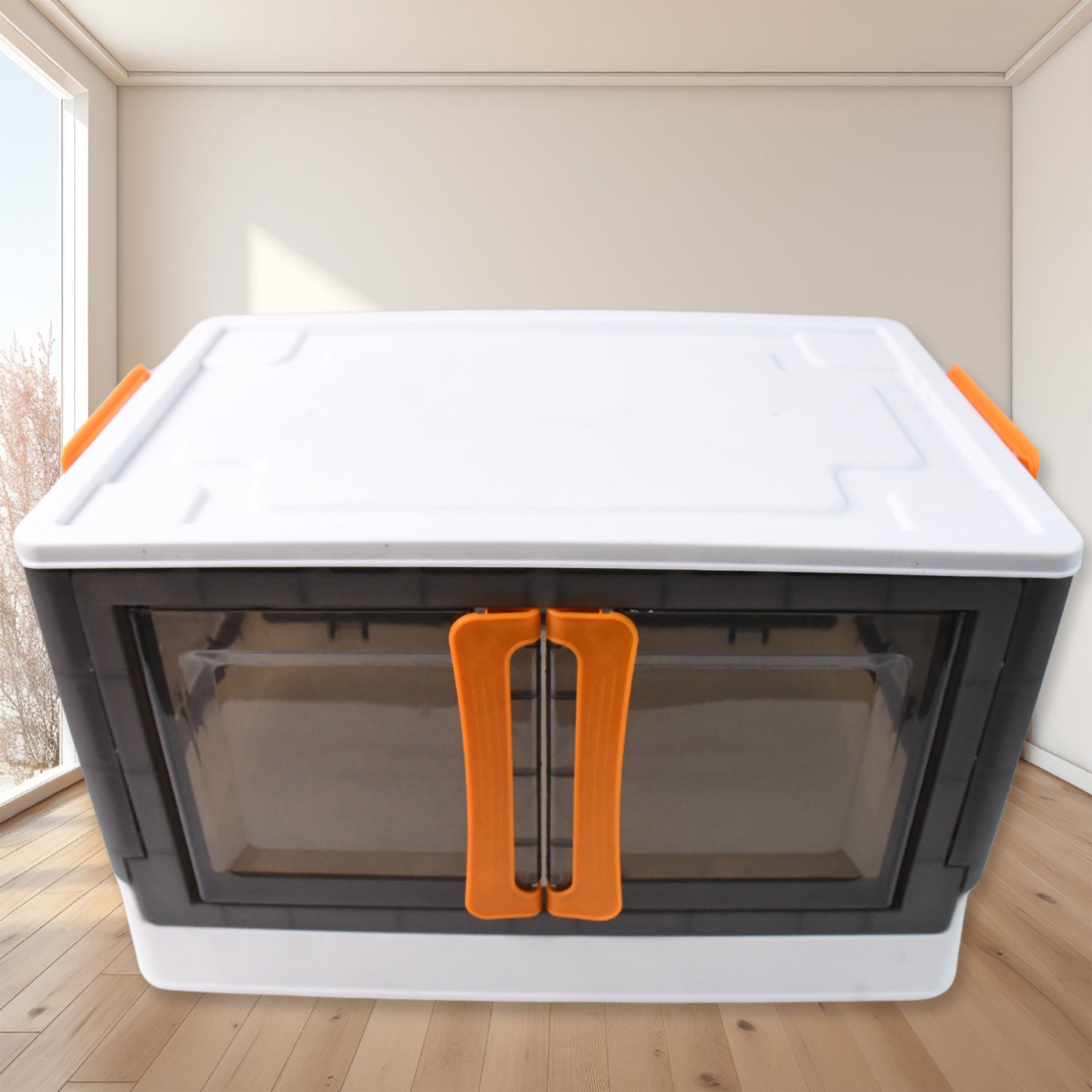 Plastic Folding Wardrobe Storage Organizer (1 Layer  1 Pc)