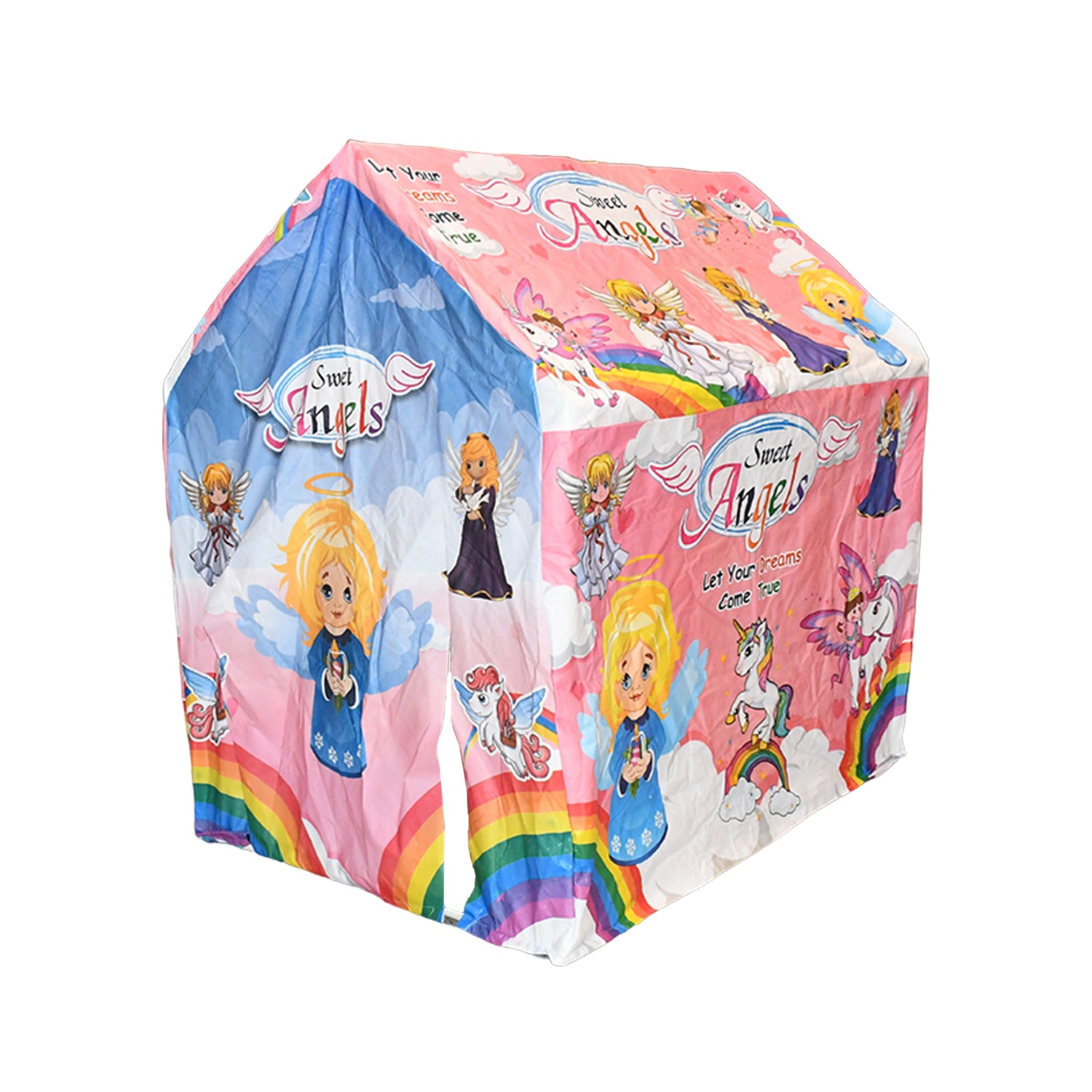 1909 Jumbo Size Go To School Kids Play Tent House (Multicolour)