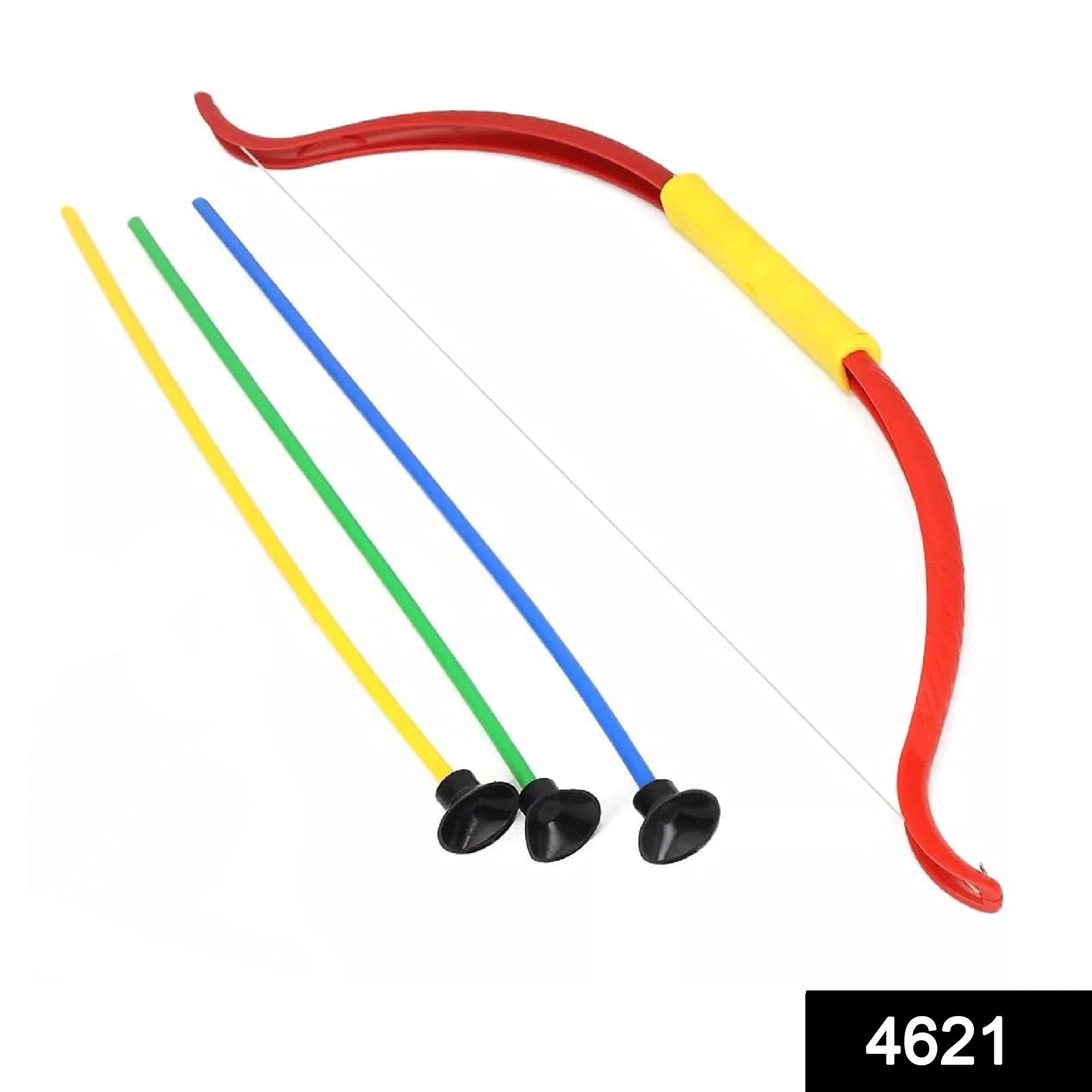 4621 Kids Archery Sport Bow And Arrow Toy Set With Quiver To Hold Arrows