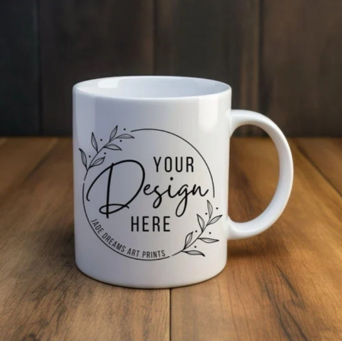 Customized printed ceramic Mugs