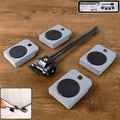 Heavy duty furniture lifter and moving tool set.