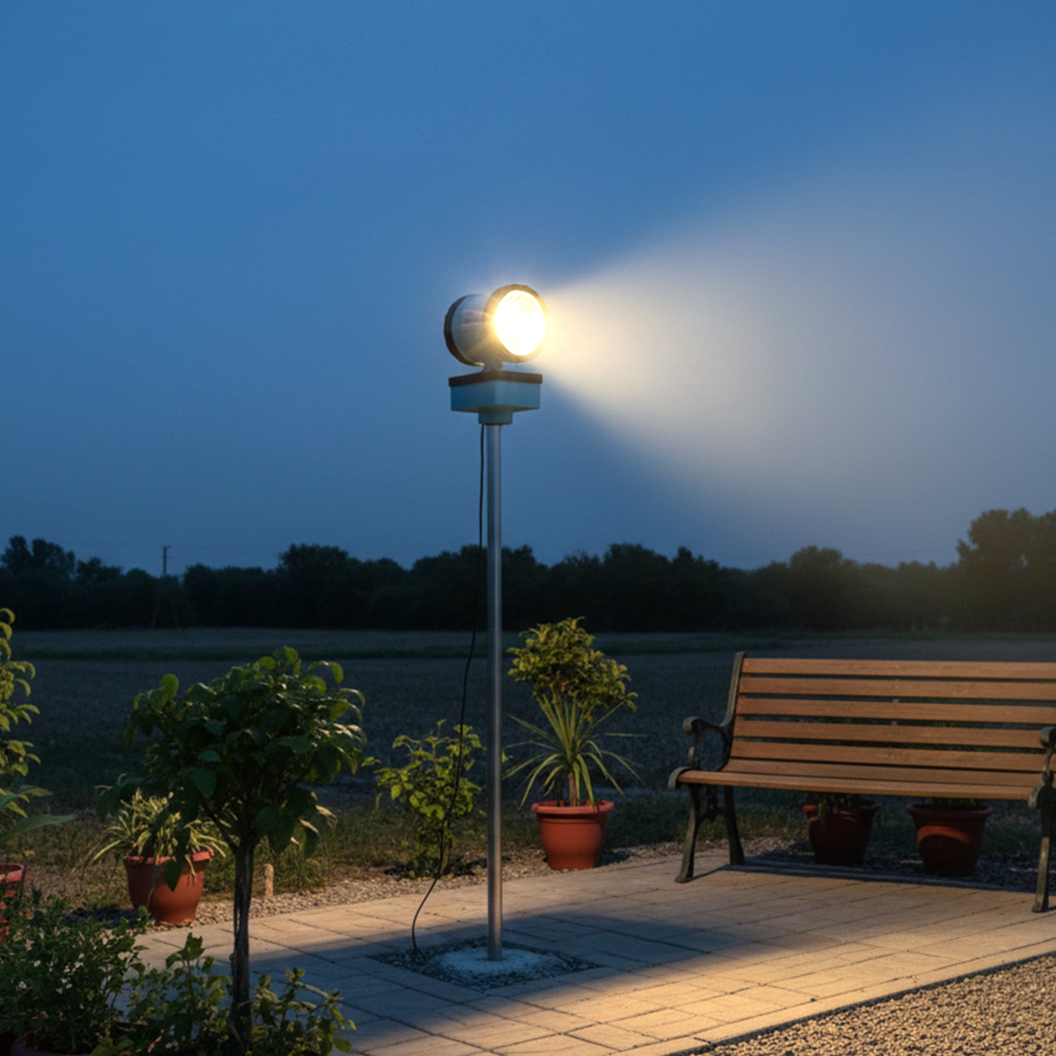 Omega 2 Side Diva Dandi Outdoor Light 1 Set