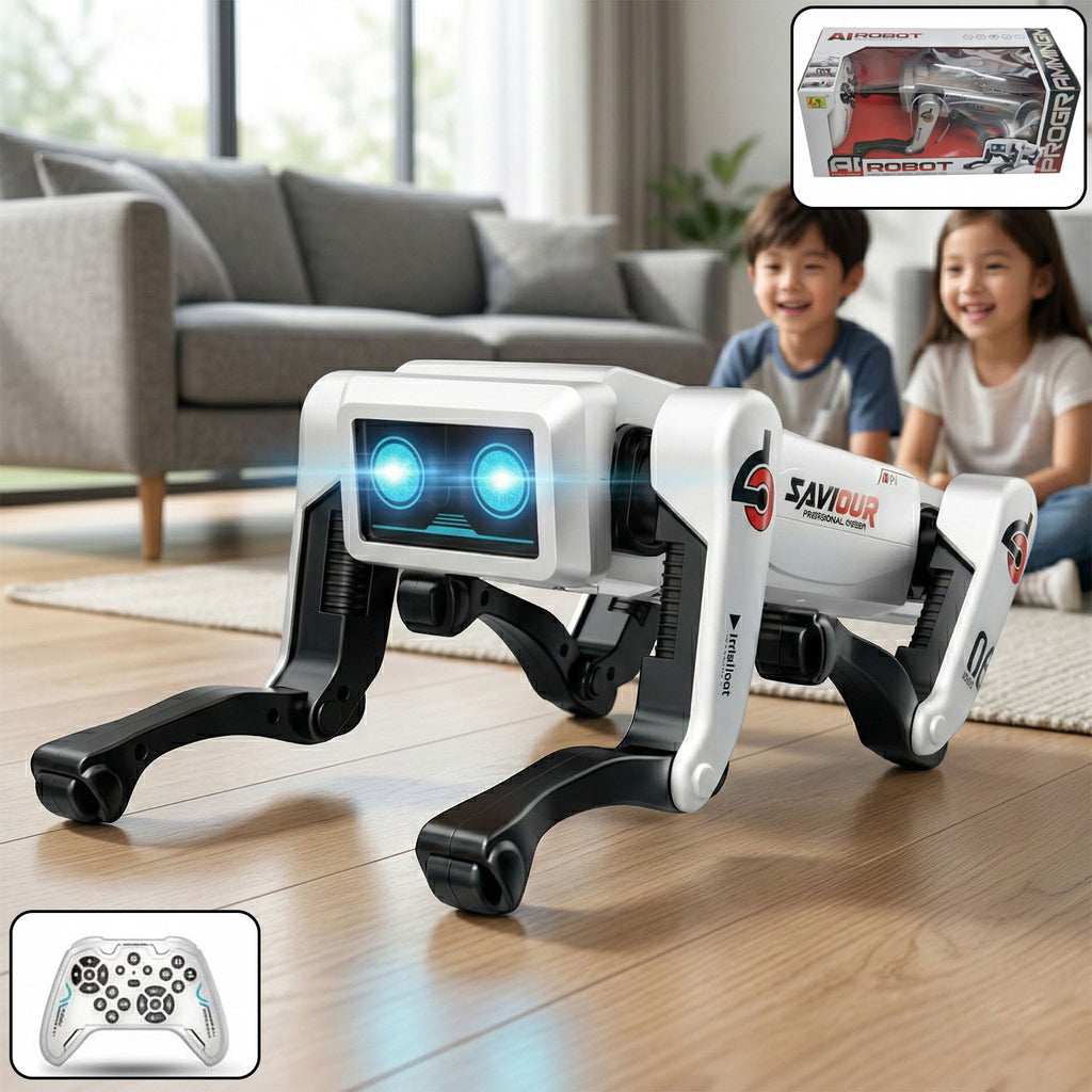 Advanced Intelligent Ai Robot Dog Toy For Kids (1 Set Big)